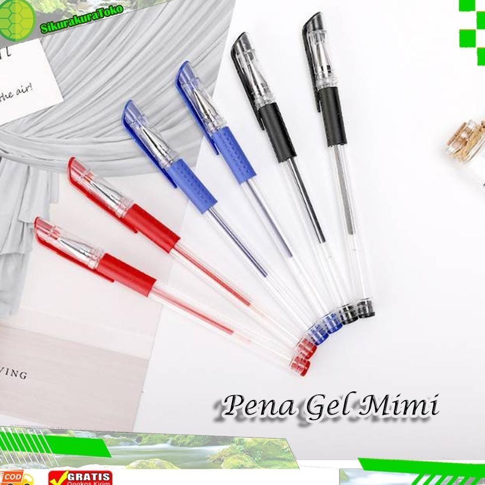

(SKR) PENA GEL MIMI 0.5MM PULPEN GEL PENA MURAH PENA IMPOR PENA JAKARTA PENA COD