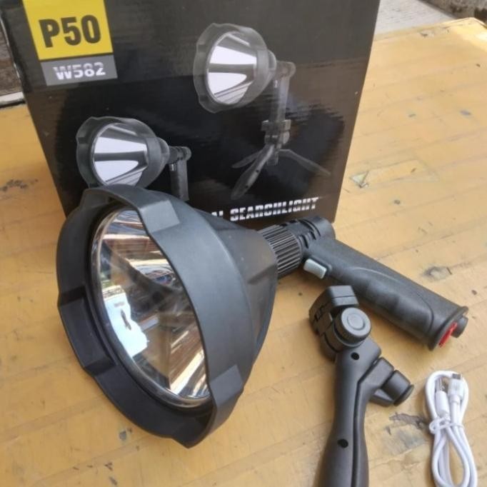 Senter Sorot Senter Blor Belor Senter Berburu LED 50Watt Super Terang