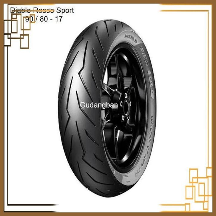 [GGB] PAKET BAN PIRELLI DIABLO ROSSO SPORT 90 80 17 DIABLO CORSA 2 110 70 17