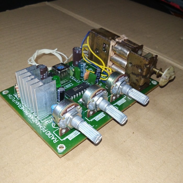 Kit Radio Fm Tuner Dg Amplifier Onboard