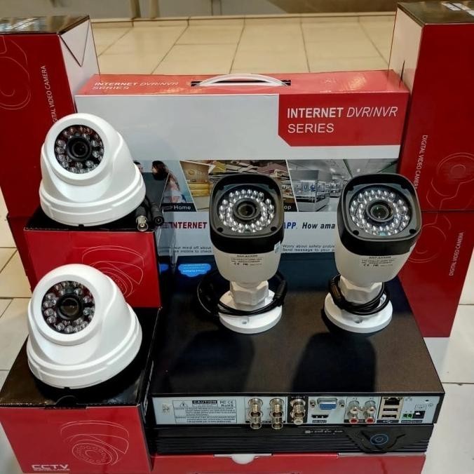 Paket Kamera Cctv  Full Set Lengkap Kualitas Premium