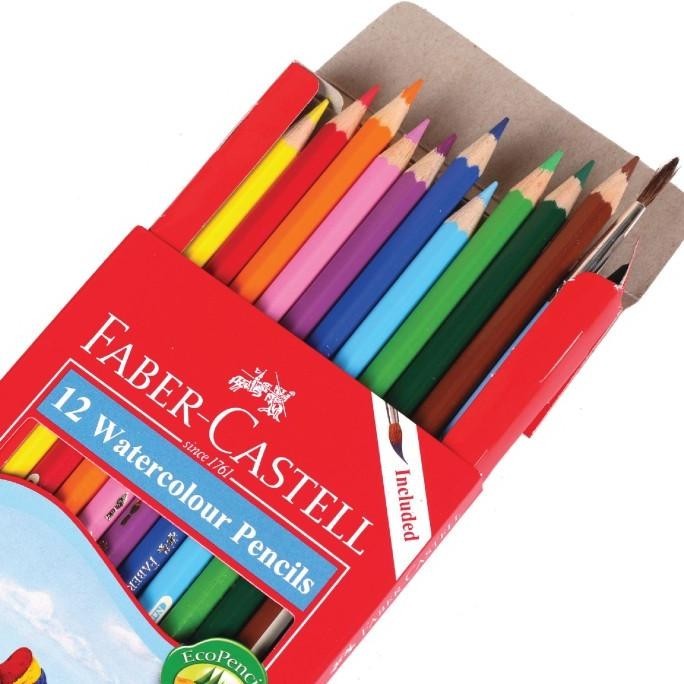 

Baru Faber-Castell Watercolour Pencils 12S
