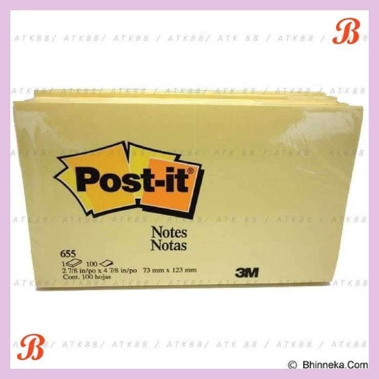 

| PGT | STICKY NOTES POST-IT NO. 656 1 PAD. 47.6 X 73 MM