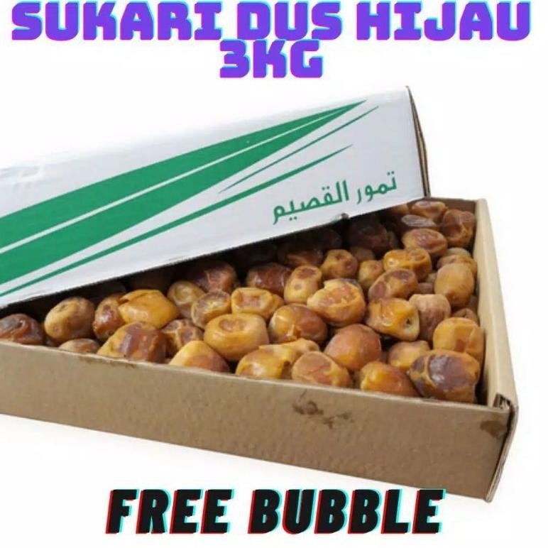 

Tersedia Promo!! Kurma Raja Sukari Basah 3Kg Kurma Sukkari Premium Asli 100% Original ||| Berat Dengan Kotak 3 Kg