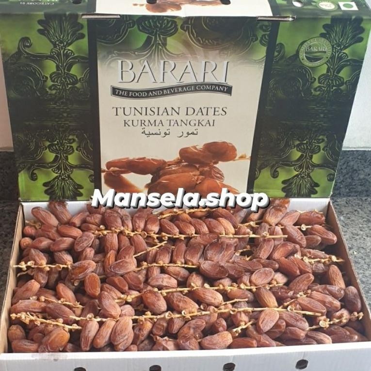 

Promo Lagiii!! Kurma Barari Tunisia Tangkai Kemasan 5 Kg . Expired April 2024