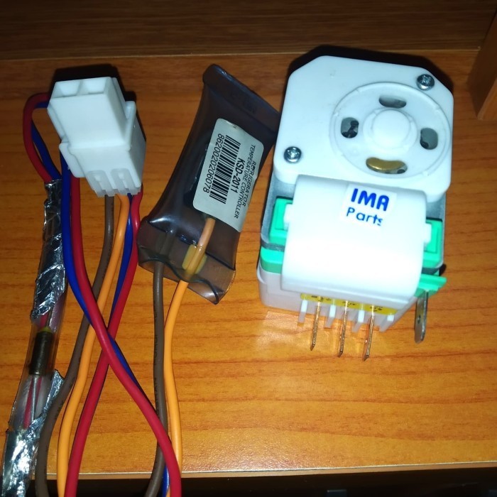 defrost, fiush, bimetal + timer kulkas buat kulkas merk lg