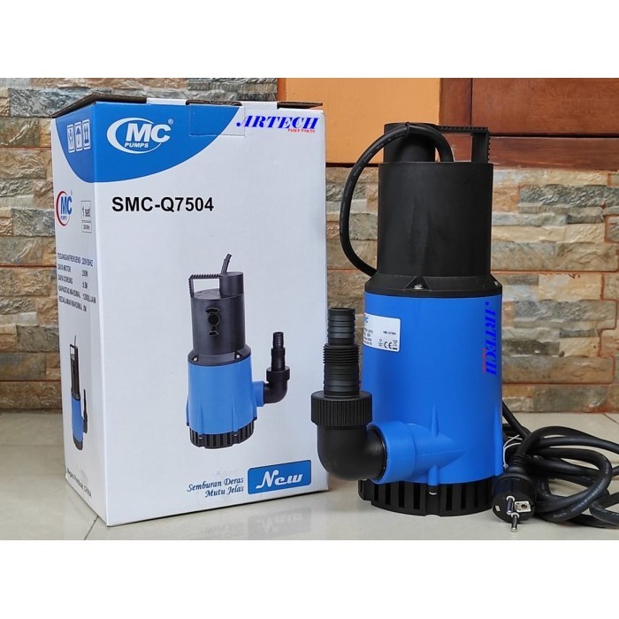 MC PUMP SMC-Q7504 250 WATT NON AUTO POMPA AIR CELUP (SUBMERSIBLE PUMP)