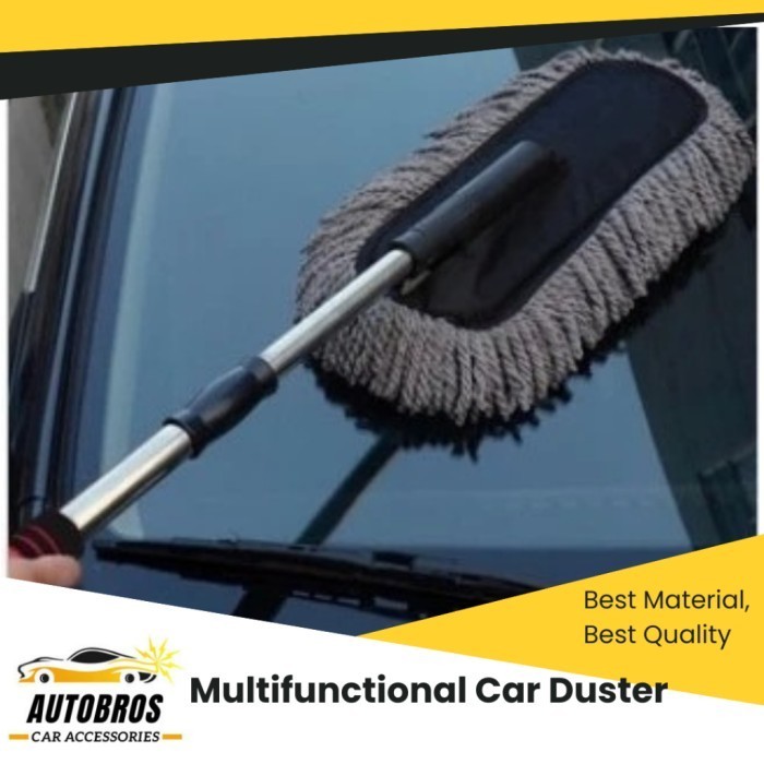 Ready Kemoceng Cendol Besar Kecil Microfiber Car Mobil Anti Debu AutoBros