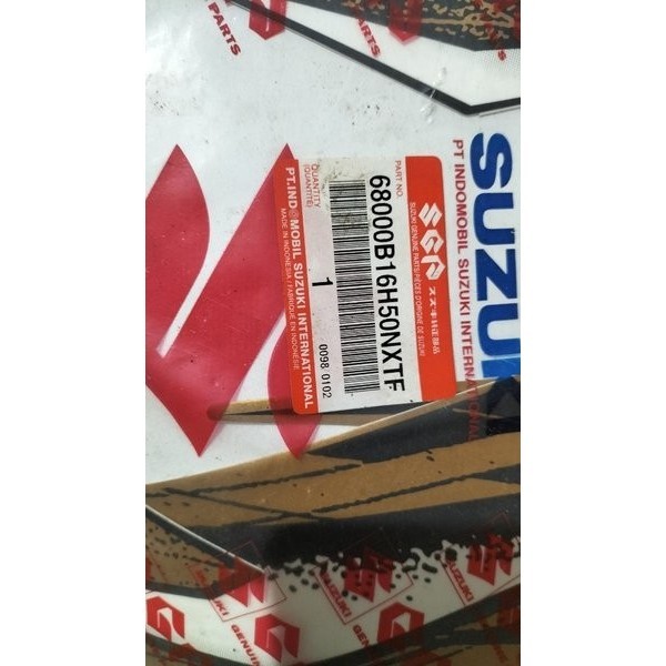 Ready STRIPING STIKER LISH FULL BODY EMAS GOLD SHOGUN 125 SP FL ROBOT
