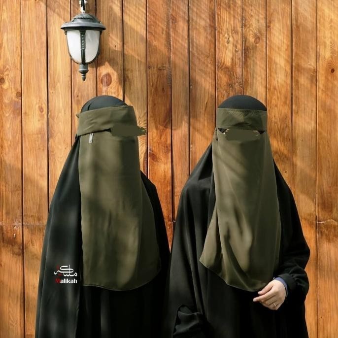 Flap Niqab Fuwayrit, Cadar Bandana Poni - Abaya Malikah #Ayranashwa