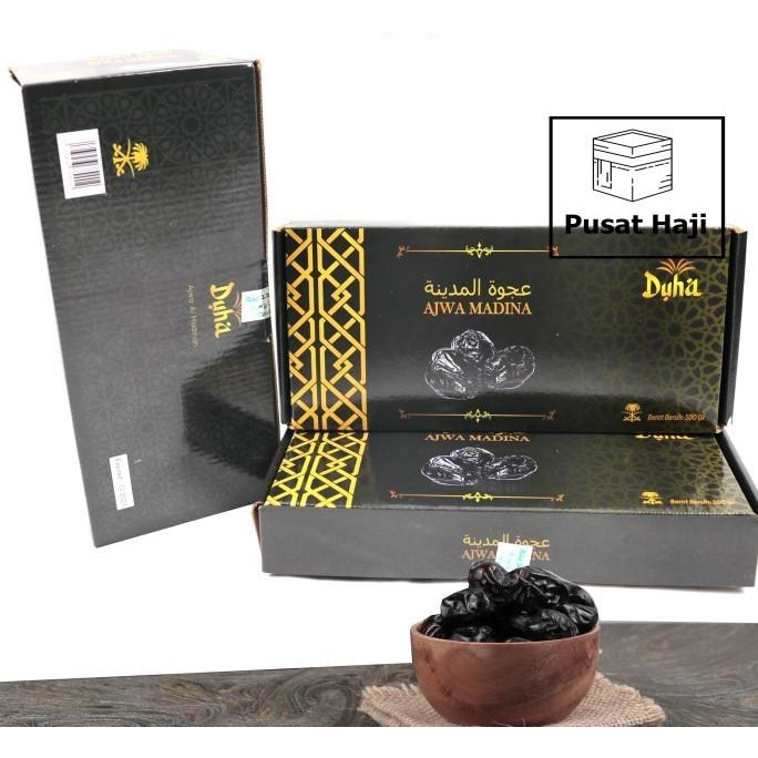 

Kurma Ajwa 500 Gr/ kurma Nabi Asli Arab dan Murah / 500gr SS99