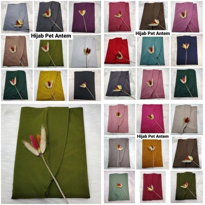 Nilam- Gamis Dress Syari Remaja Dewasa Busui Warna Polos Merah Maroon