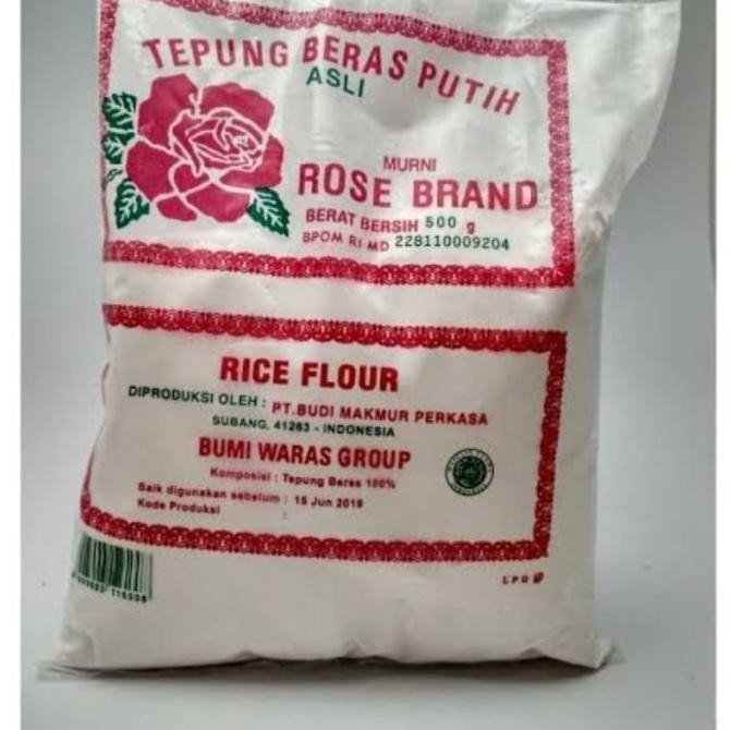 

Tepung Beras Rose Brand 1 Dus (500 Gr X 20 Pc) Via Gojek