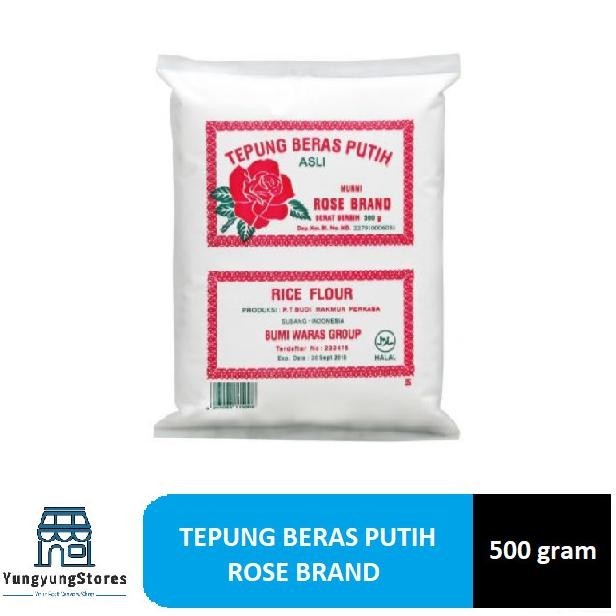 

1 Dus Isi 20 Bungkus Tepung Beras / Ketan Rose Brand 500 Gram