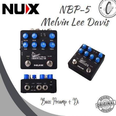 Nux Nbp5 Melvin Lee Davis Bass Preamp Efek Gitar Bass Preamp Nux Nbp-5