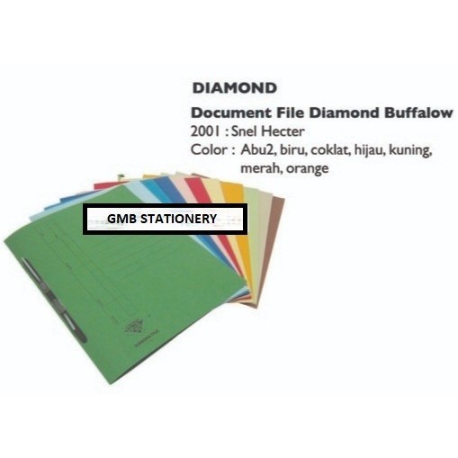 

BEBAS ONGKIR - Stopmap Buffalo / Stopmap Diamond + Acco / Snelhecter 2001