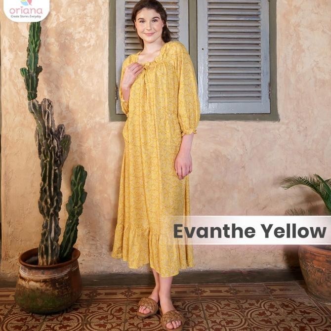 Oriana Daster Kekinian Panjang Dkks Evanthe Series