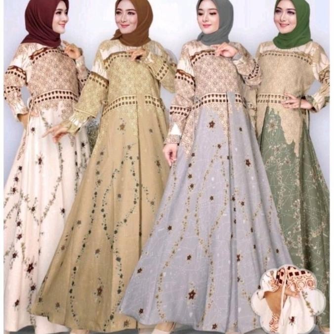 (Ready Jumbo Ld 120-130)Gamis Maxmara Lux/Gamis Jumbo Maxmara