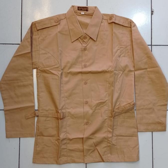 Baju Seragam Pramuka Putri Prempuan Wanita Sma Tali Samping