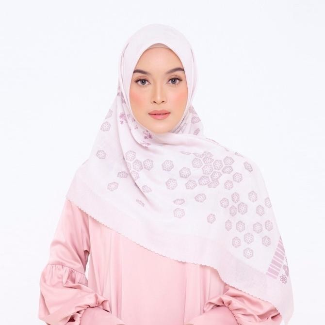 Bia X Revalina S Temat - Elva Sand Scarf Kerudung Segi Empat - Yunani