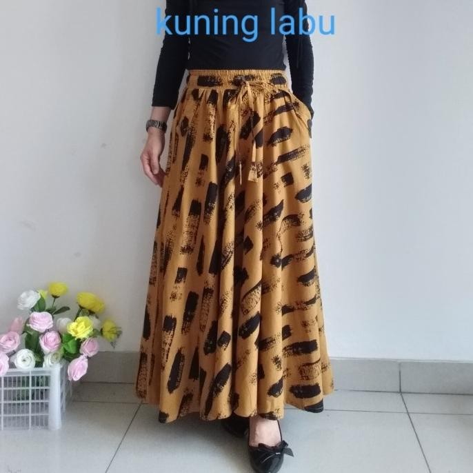 Rok Payung Wanita Rok Lebar Rok Panjang Wanita