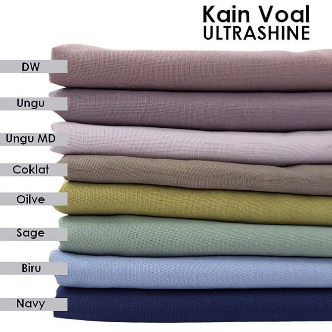 

Best Sales Kain Voal / Kain Voal Ultrashine Per 0.5 Meter Berkualitas