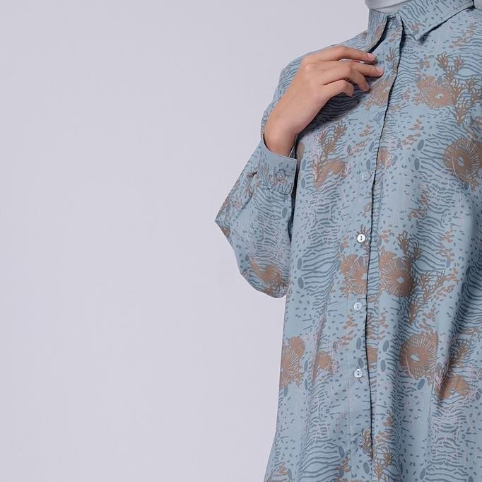 Zm Zaskia Mecca - Arasha Blue Tunik - Jelita Indonesia - Likupang