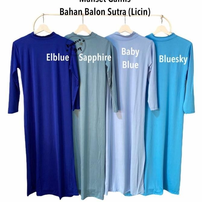Gamis Murah Bahan Spandek Balon Sutra