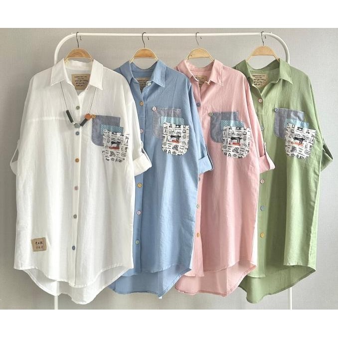 Tunik Linen Lubana Rg 6688 Singer 110