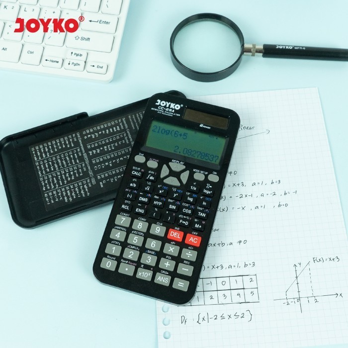 

Joyko Scientific Calculator Kalkulator Ilmiah Joyko Matematika Cc-29A