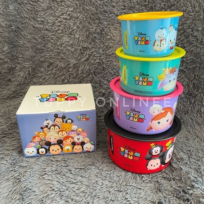 Tupperware Disney Tsum Tsum Canister Toples Karakter [A01]