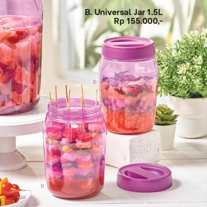 Tupperware Universal Jar 1.5L 1pc Toples [A02]