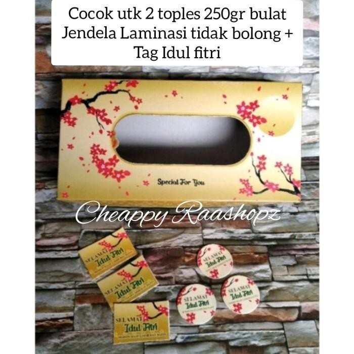 

Box Lebaran 2 Toples 250Gr Sejajar Box Brownies Lebaran Dus Lebaran 051