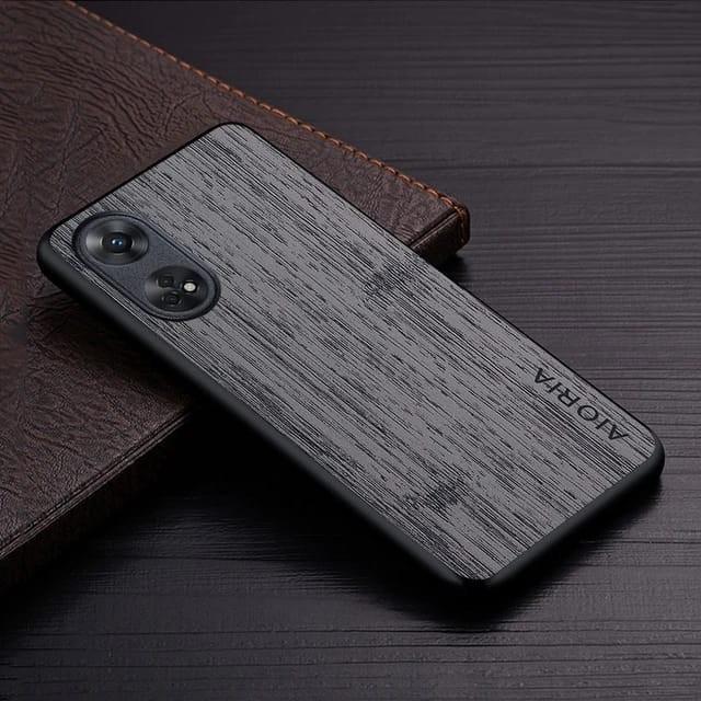 Case Oppo Reno 8T 5G 4G Wood Textured Aioria Original