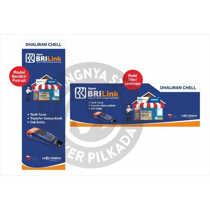 

Stiker Vinyl Brilink Model Tidur Dan Berdiri