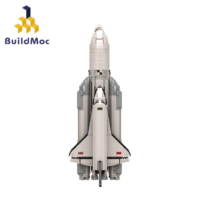 MOC Militer 1:110 Energia Buran Roket Blok Bangunan Uni Soviet Pesawat Ruang Angkasa Blizzard Kendar