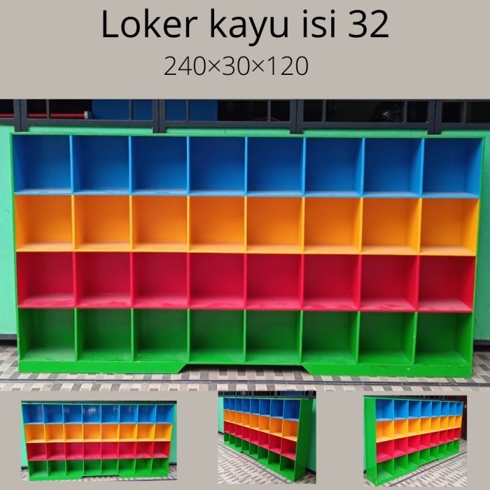 

Paket Loker Kayu Isi 12 Dan 32 Kotak