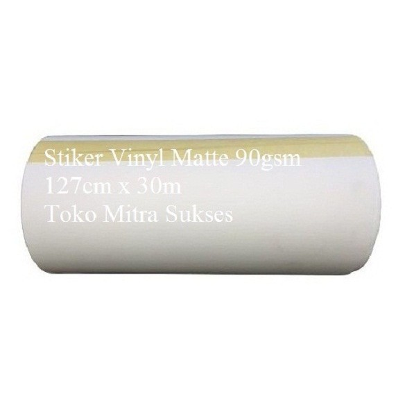 

Stiker Vinyl Matte Inkjet 90Gsm 127Cm X 30Meter