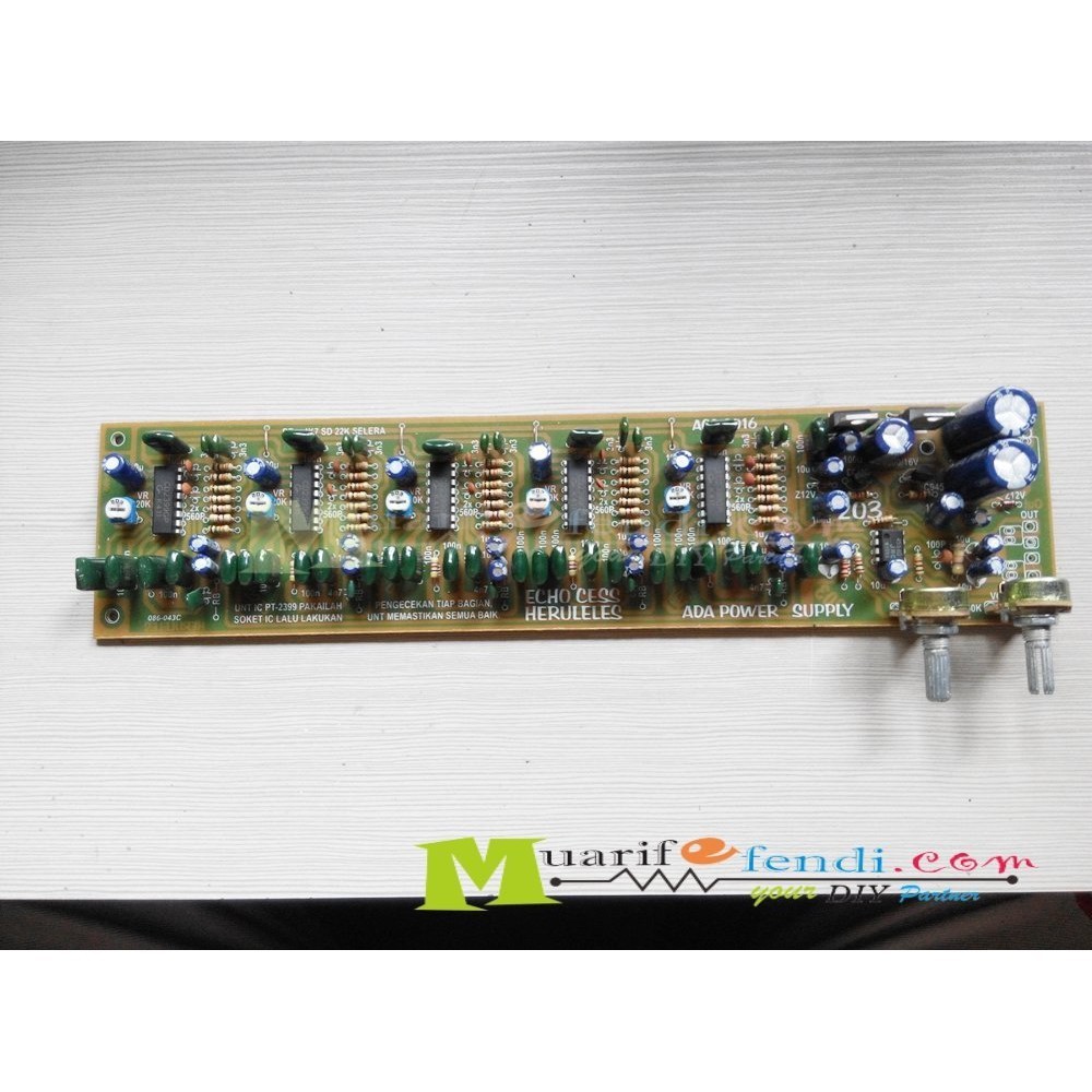 Kit Echo Eco Effect efek digital 5x2399 reverb mic mixer zoom cees REGULATOR 203