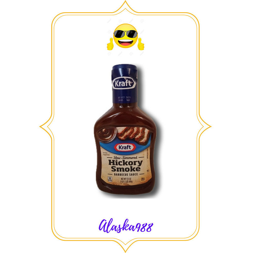 

Kraft Barbecue/Barberque Sauce - Kraft Hiory 496 Gram