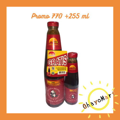 

(!!) Lee Kum Kee Panda Oyster Sauce/ Saus Tiram Panda 770Ml+225Ml