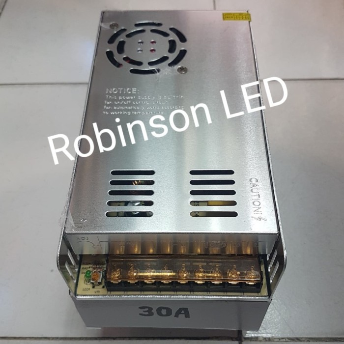 Trafo 30A Adaptor 30 A Power Supply 30 amper 12V ada Kipas Pendingan promo