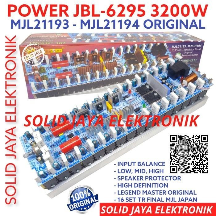 KIT POWER JBL6295 3200W TR MJL 21193 21194 MJL21194 ASLI ORI JBL6295