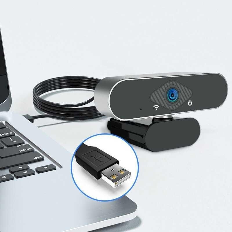 HD Webcam Video Conference 1080P 30FPS with Microphone XXV-3320S-USB Webcam Laptop Streaming Kompute