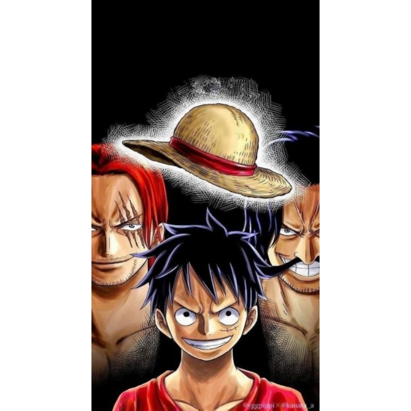 

stiker one piece size 20 30