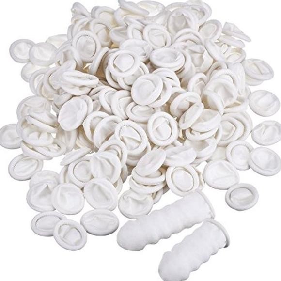 Finger Cot / Finger Coat Putih Size M