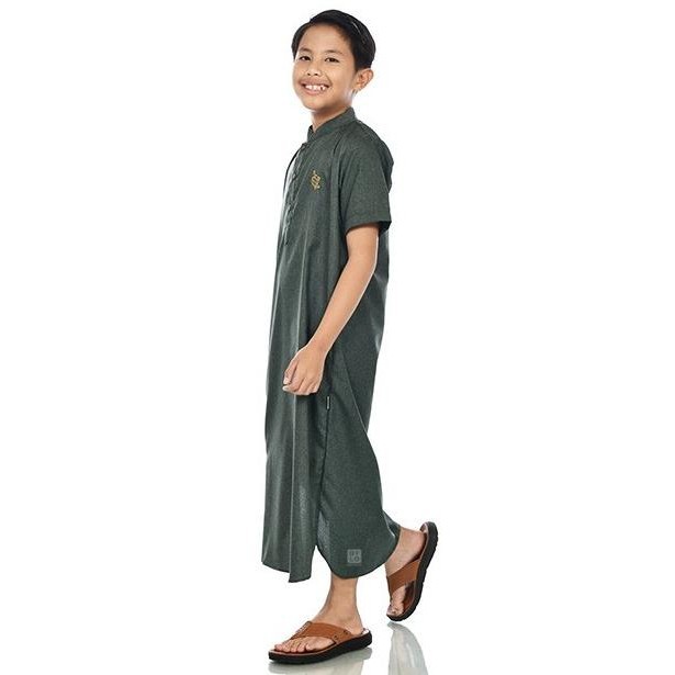 Gamis Anak Laki-Laki/Jubah Anak Cowok/Baju Muslim Madinah/Baju Lebaran