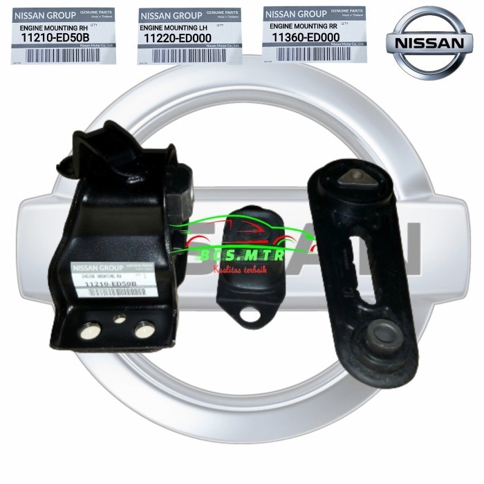 Engine Mounting Livina/Evalia Kanan Kiri Belakang 1Set Oem Ori