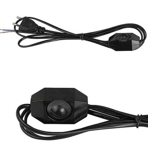 Promo Kabel Saklar On Off Dimmer Kabel Power Lampu Led Hias Steker Kabel Buntung Kabel Dimmer Asli