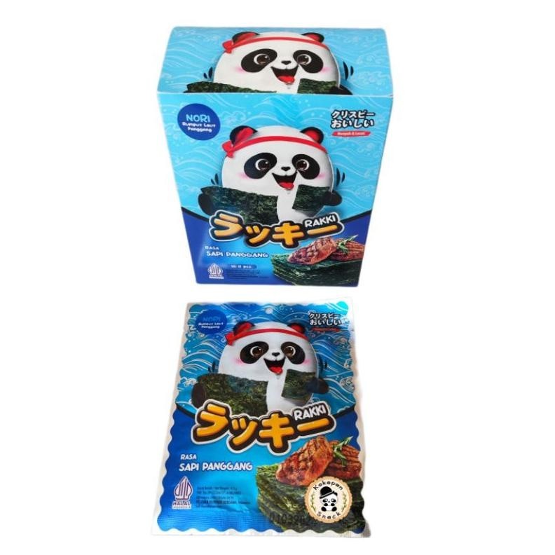

(Cod) Rakki Panda Nori Box Isi 12 Stok Terbatas